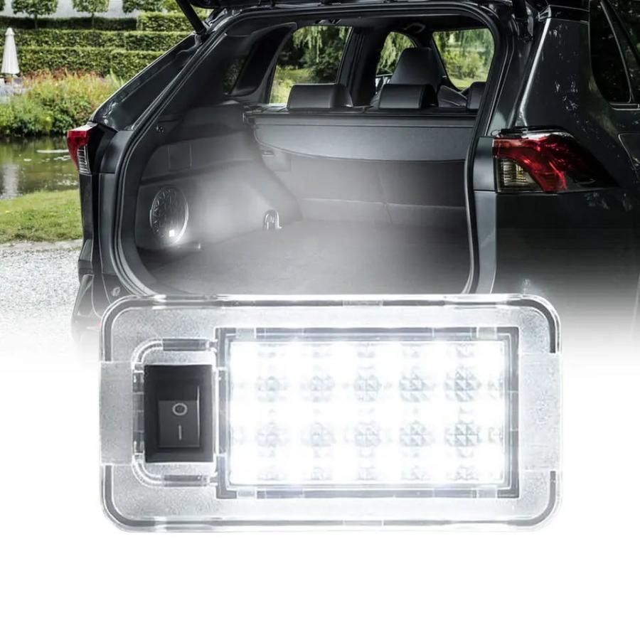 2個セット割♪ ON/OFF機能♪ 激白光 ! 交換式 LED ラゲッジ ランプ