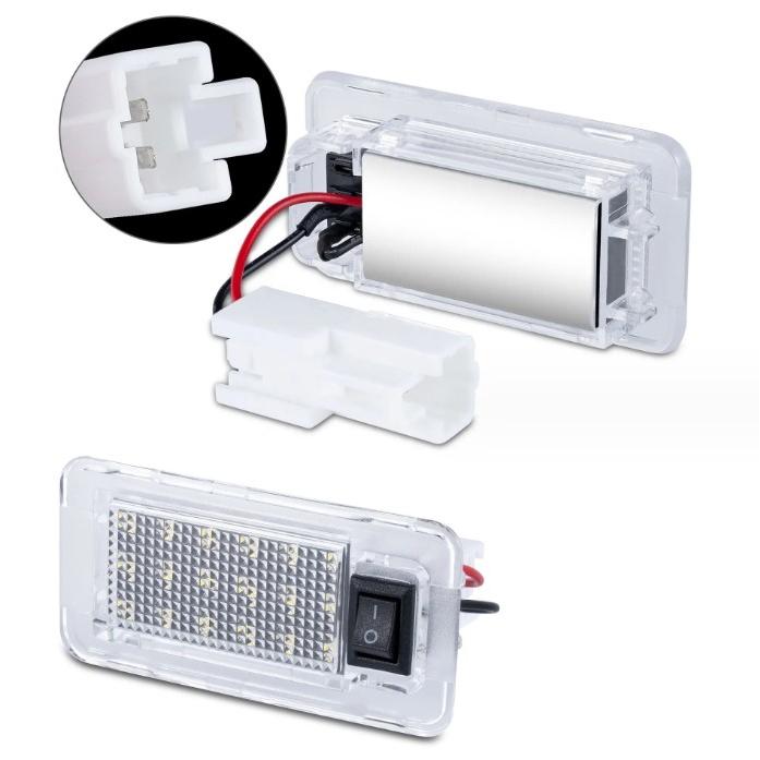 2個セット割♪ ON/OFF機能♪ 激白光 ! 交換式 LED ラゲッジ ランプ