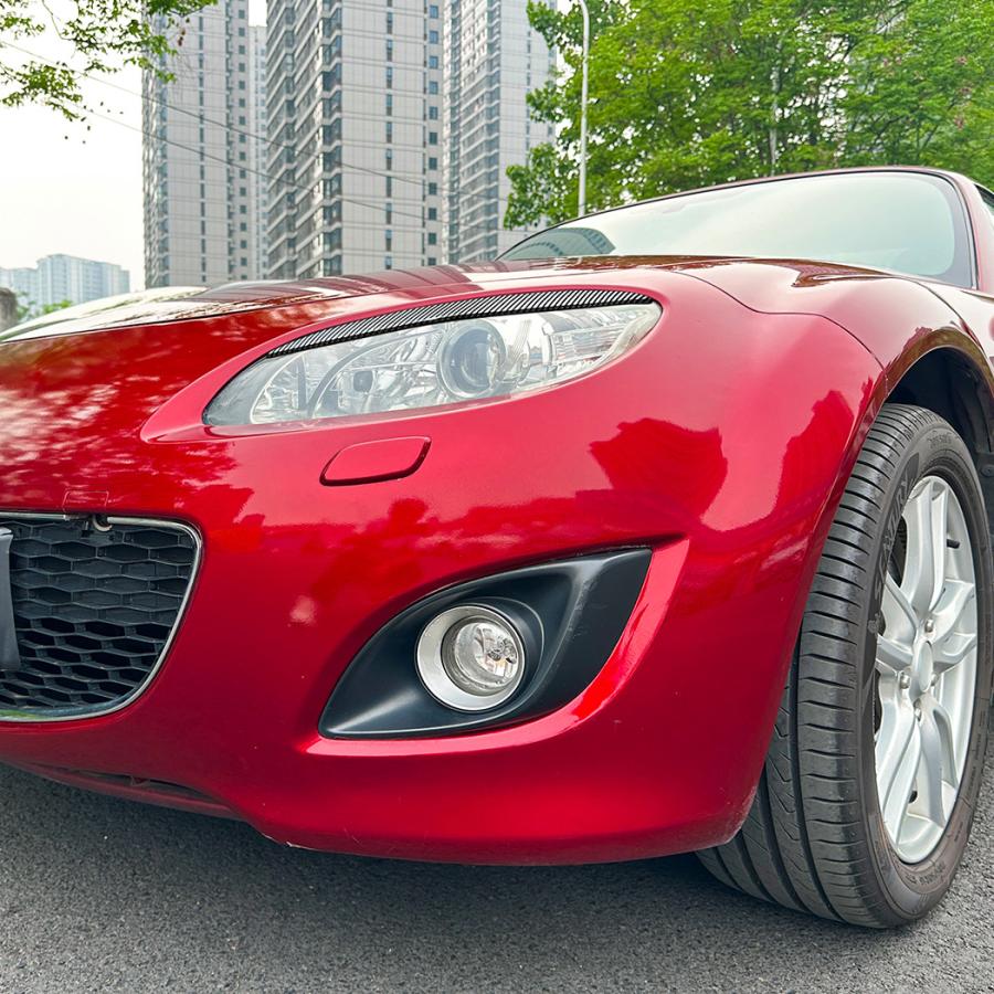 スポーティ全開♪ カーボン ルック アイライン マツダ ロードスター NC