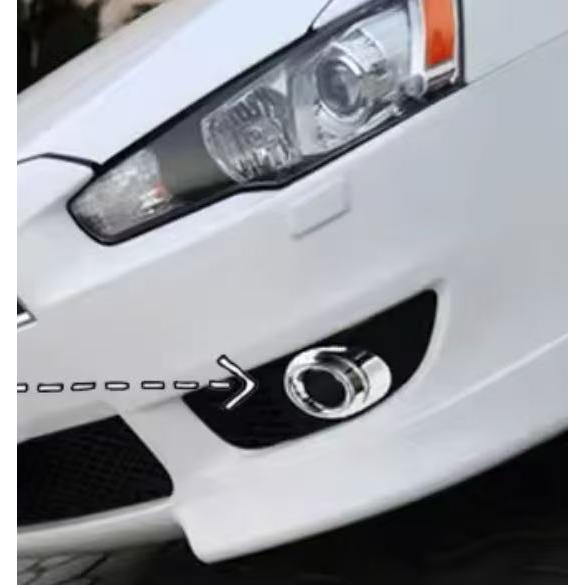 鏡面仕上げ♪ メッキ フォグランプ フォグライト カバー ギャラン