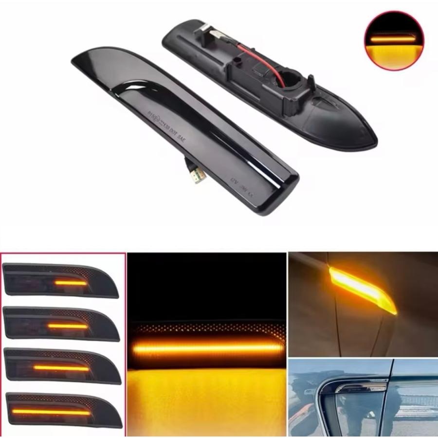 流星♪ シーケンシャルウインカー♪ LED サイドマーカー ポルシェ