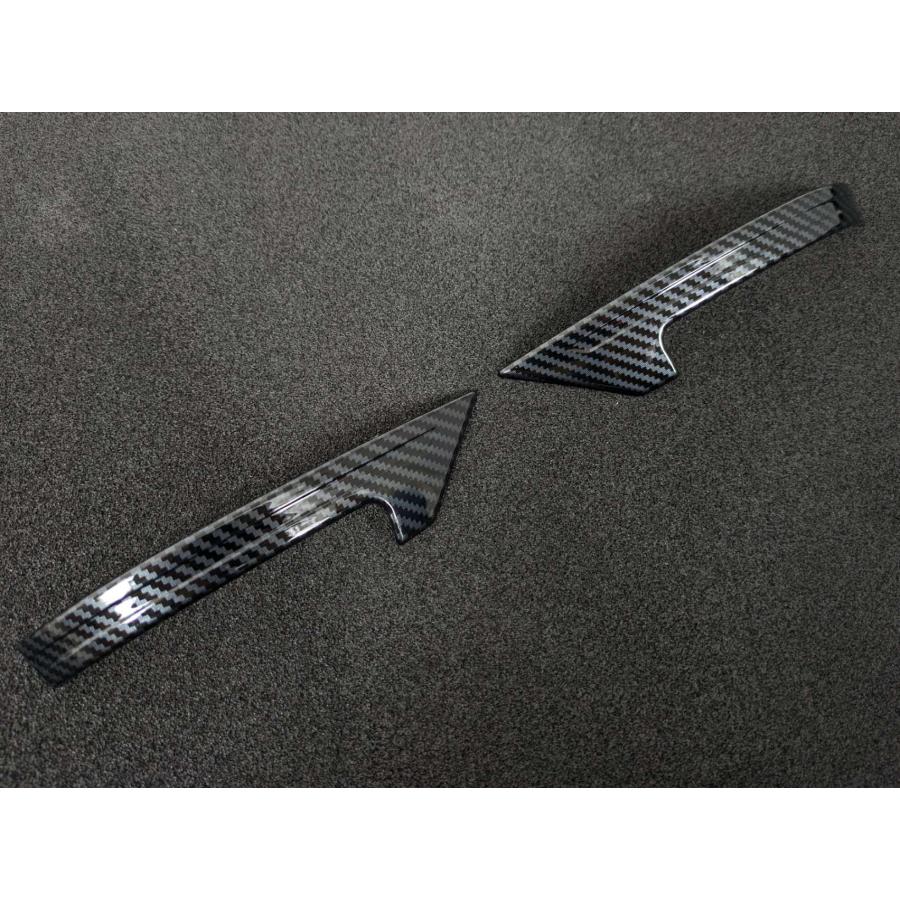 スポーティ全開♪ カーボン ルック ドアミラー ガーニッシュ ワゴンR