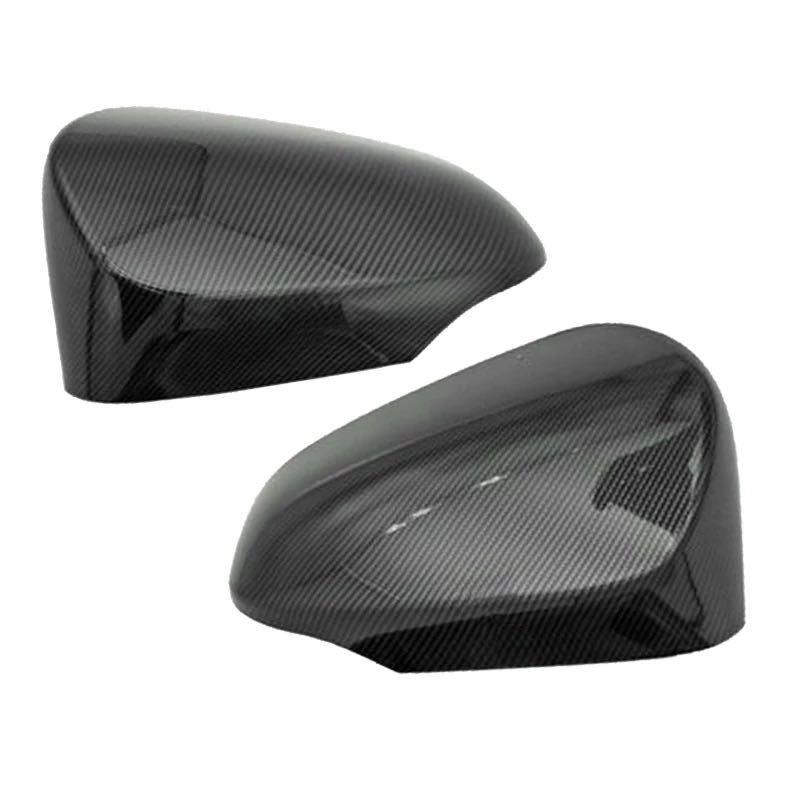 スポーティ全開♪ カーボン ルック ドアミラー カバー アイシス ZGM10G