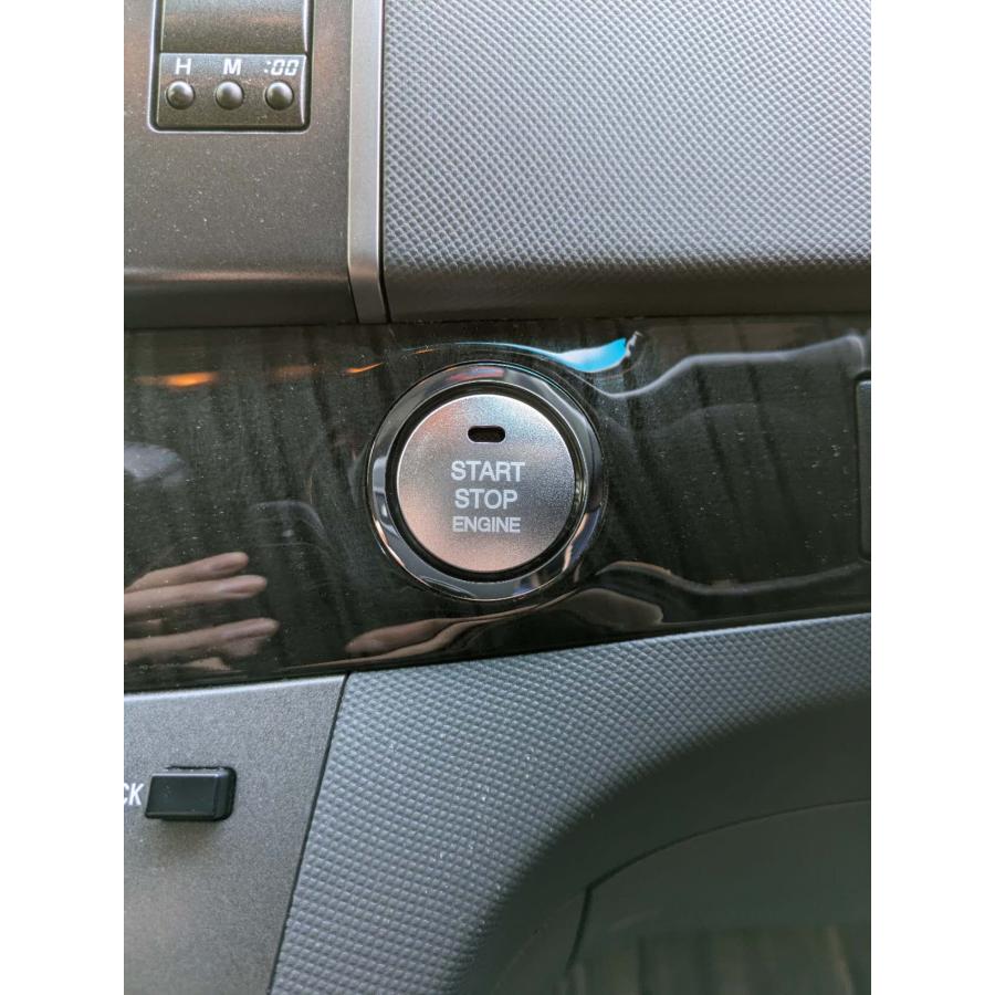 デザイン性UP♪ シルバー エンジン スターター スイッチ カバー