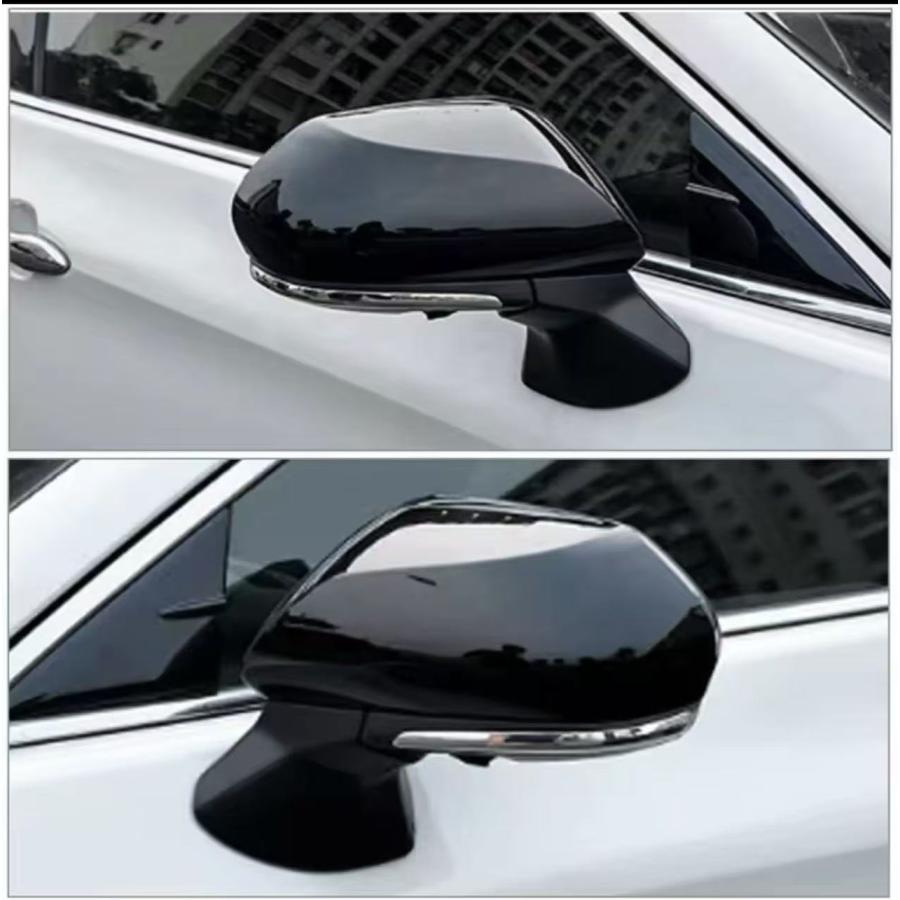 流行りのツートンカラー仕様に♪ ドアミラー カバー プリウスPHV ZVW52