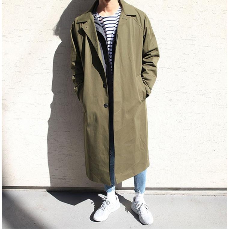 ぽっきりsale対象 韓国 メンズ チェスターコート ロング丈 オーバーサイズ 最終値下 Amawithoutborders Org