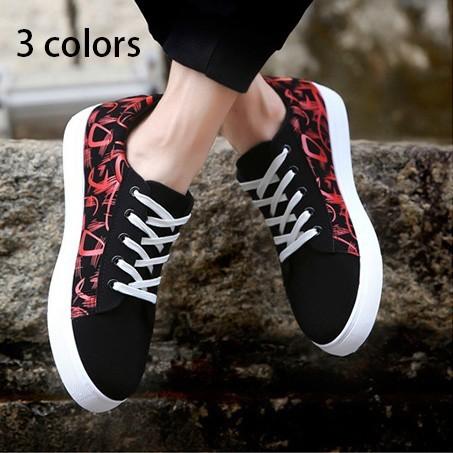 柄スニーカー メンズ キャンバススニーカー メンズスニーカー カジュ アルシューズ ローカット キャンバス レースアップ メンズシューズ 定 番 靴 19 春夏 Y Mooti 通販 Yahoo ショッピング