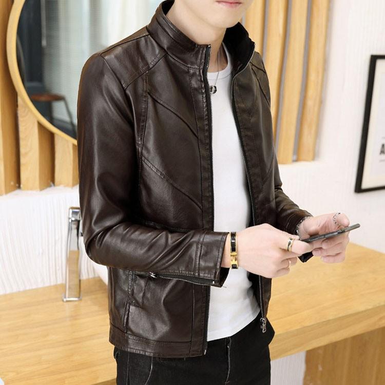 Pu革ジャン アウター ライダース バイク ライダースジャケット メンズ