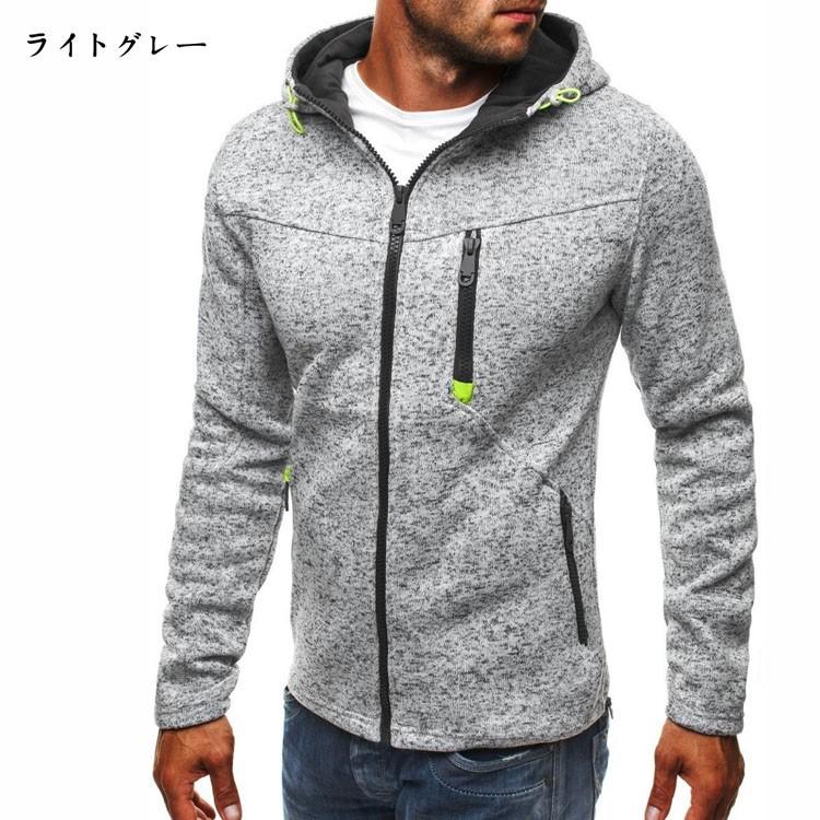 パーカー メンズ トップス おしゃれ ジャケット メンズ パーカー 長袖 ジップアップ アウター トレーナー スポーツ 代 30代 40代 50代 秋冬 新作 3色 Y Mooti 通販 Yahoo ショッピング