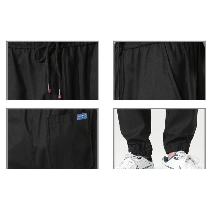 ジョガーパンツ メンズ ズボン 九分丈パンツ カジュアル 男性用 青年と少年 ゆったり 春夏秋 ウォーキング 大きいサイズ オシャレ 繋ぎ ファッション 通勤紳士 Y3019 Mooti 通販 Yahoo ショッピング