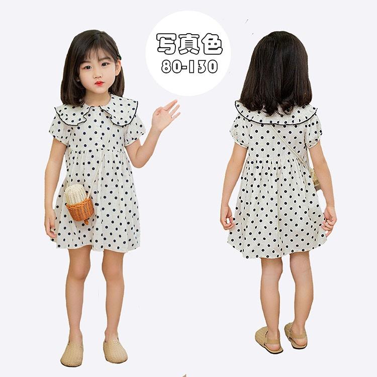 子供服 ワンピース キッズ 女の子 夏 半袖 水玉柄 ワンピース 子供ドレス おしゃれ 韓国子ども服 ベビー服 女児 カジュアル お姫様 人気可愛い 普段着 通学着 Y3067 Mooti 通販 Yahoo ショッピング