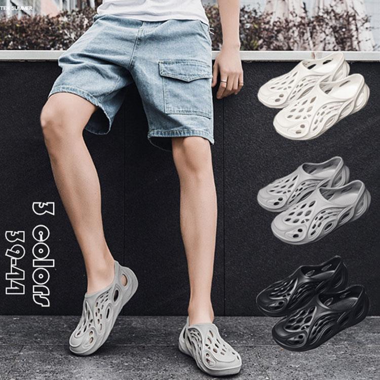 スニーカーサンダル メンズ ビーチサンダル トングサンダル 靴 シューズ 歩きやすい お洒落 軽量 滑り止め 靴 夏 アウトドア 疲れない 履きやすい 痛くない 3色 Y Mooti 通販 Yahoo ショッピング