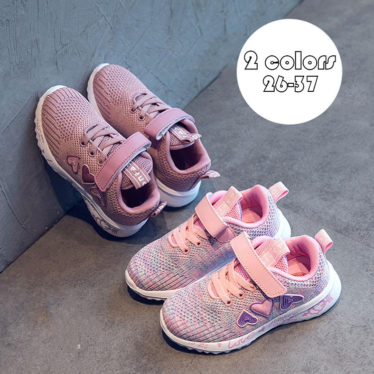 キッズ スニーカー 女の子 通学 ジュニア 遠足 運動会 歩きやすい 軽量 可愛い 子供靴 滑り止め 軽量 おしゃれ 子ども靴 運動靴 春夏秋 内寸15 6cm 23cm 2色 Y Mooti 通販 Yahoo ショッピング
