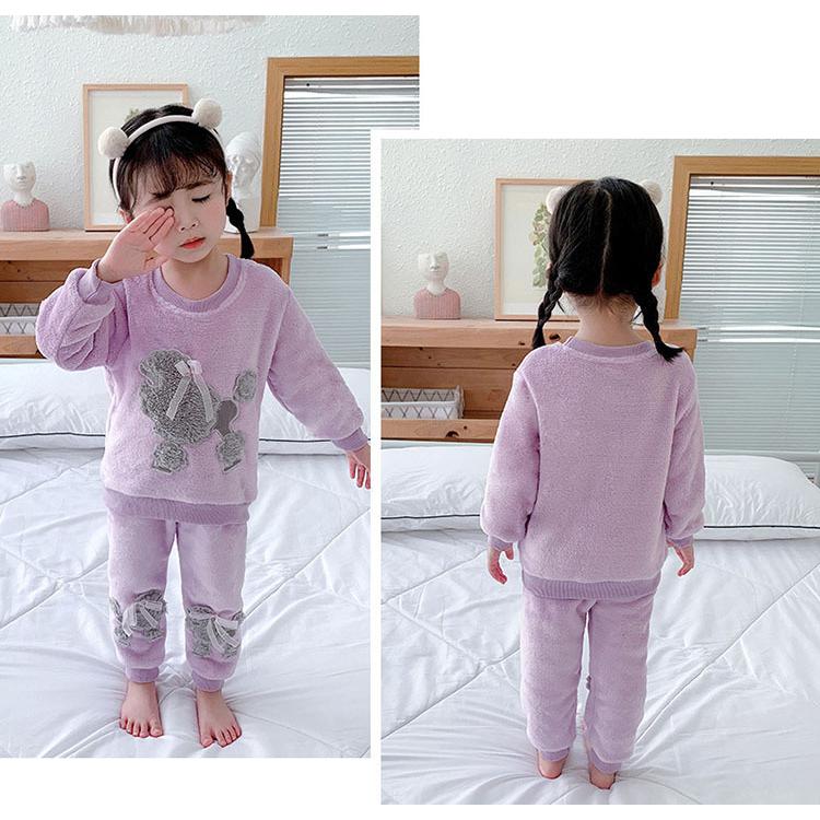 パジャマ キッズ 韓国子供服 女の子 秋冬 ルームウェア 厚手 パジャマ モコモコ 可愛い 長袖 羊柄 フランネル セットアップ 部屋着 柔らかい 防寒着 2色選べる Y Mooti 通販 Yahoo ショッピング