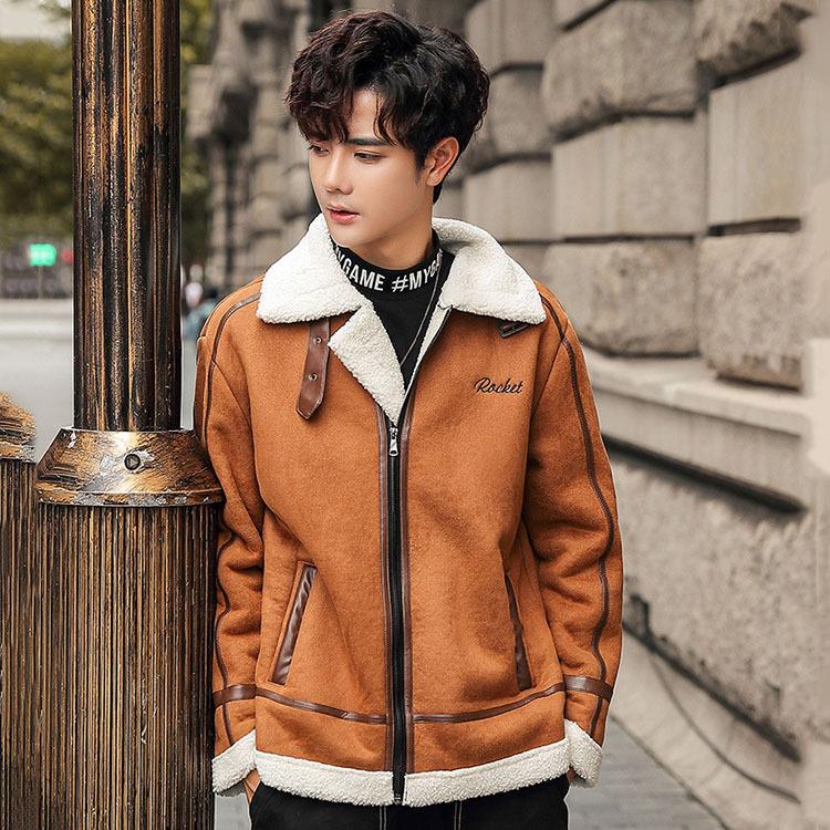 同梱不可 ムートンジャケット アウトドア アウター ミリタリージャケット マウンテンパーカー メンズ 3色 ムートンジャケット カーキ グレー ブラック ウィンター メンズ用 秋冬 厚手 メンズ 大きいサイズ アウター ジャケット 長袖 コート アウター Www