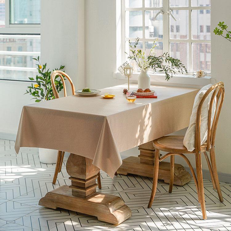 テーブルクロス おしゃれ テーブルセッティング 布 四角 長方形 純色 Pvcテーブルクロス お手入れ簡単 耐熱 汚れ防止 防水 洗濯免除 家庭用 ホテル用 食卓カバー Y Mooti 通販 Yahoo ショッピング