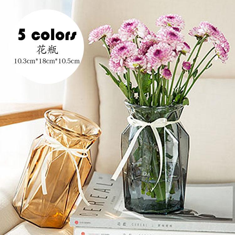 花瓶 ガラス おしゃれ フラワーベース 透明 生け花 造花用 水耕栽培用 花器 花びん かびん シンプル モダン インテリア 置物 リビング 寝室 玄関 書斎 食卓 窓辺 Y Mooti 通販 Yahoo ショッピング