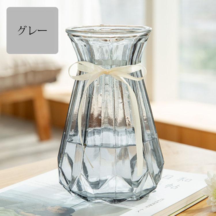 花瓶 ガラス おしゃれ フラワーベース 透明 生け花 造花用 水耕栽培用 花器 花びん かびん シンプル モダン インテリア 置物 リビング 寝室 玄関 書斎 食卓 窓辺|onlyotory|04