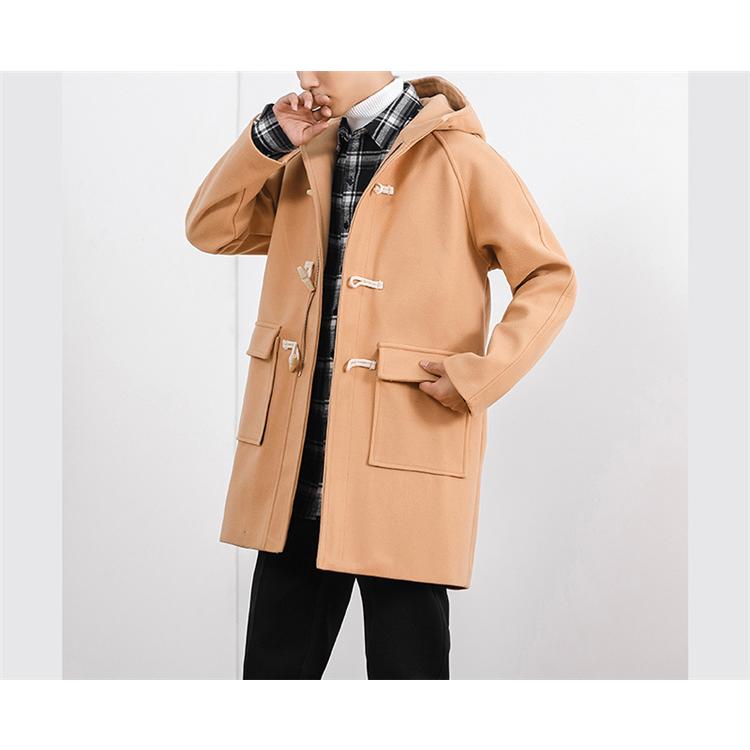 男性に人気 アウター ダッフル メンズ ダッフルコート コート ロング丈 メンズコート 起毛 冬 秋 メルトン フード ビジネス チェスターコート Size M qhema Com