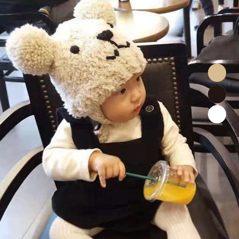 親子キッズキャップ 子供帽子きカートゥーン 熊 防寒 女の子 男の子 大人 ママ 可愛い秋冬 コーデュロイ帽子 もこもこ ふわふわ通学プレゼント Y Mooti 通販 Yahoo ショッピング