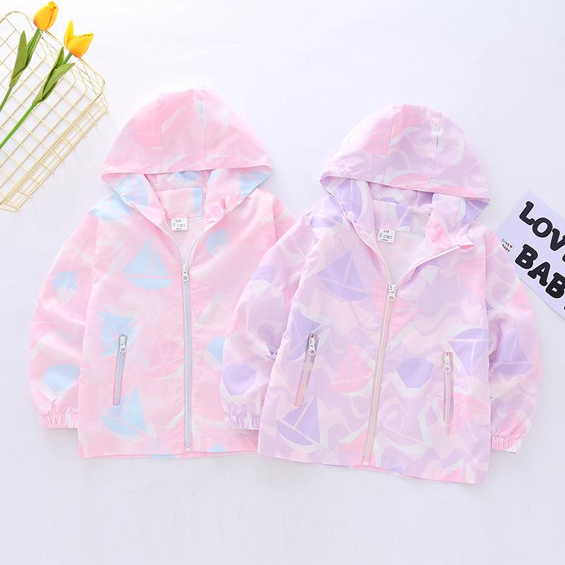 Uvカット パーカー キッズ ファスナー 子供服 女の子 夏 長袖 紫外線対策 日焼け防止 フード付き ジップアップ ラッシュガード新品 21セール