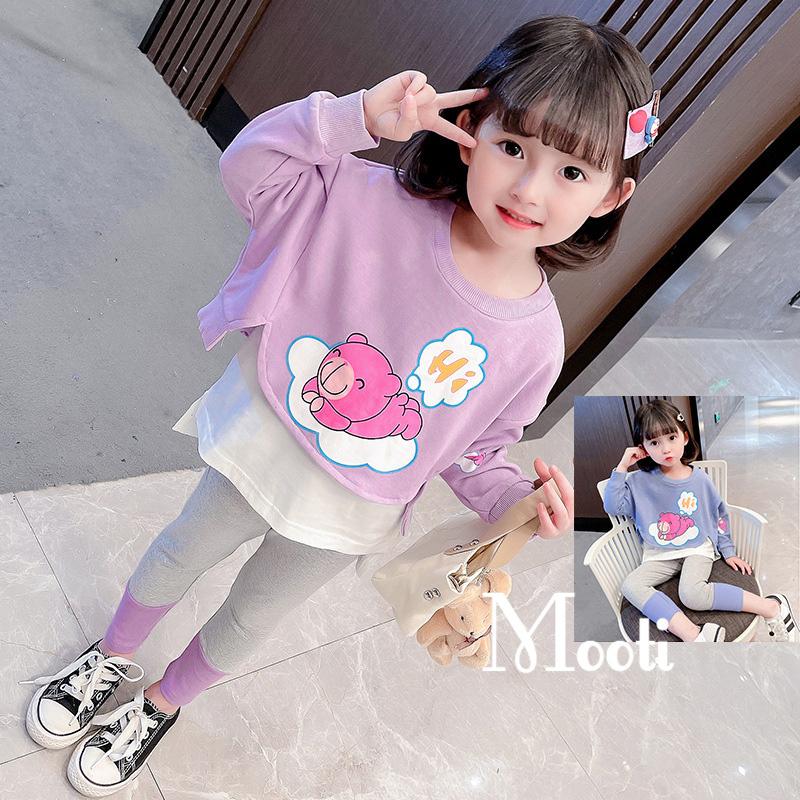 子供服 2点セットアップ 女の子ベビー トレーナー ジャージ キッズ スウェット長袖パーカ 長ズボン スポーツウェア 運動着 おしゃれ 春秋新品 Y Mooti 通販 Yahoo ショッピング