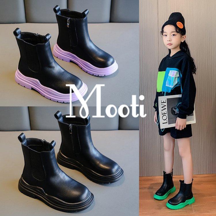キッズ ブーツ サイドゴア ショートブーツ ジュニア ブーツ 女の子 キッズ靴 シンプル子供靴 韓国風 ロングブーツ おしゃれ 秋冬新作 Y Mooti 通販 Yahoo ショッピング