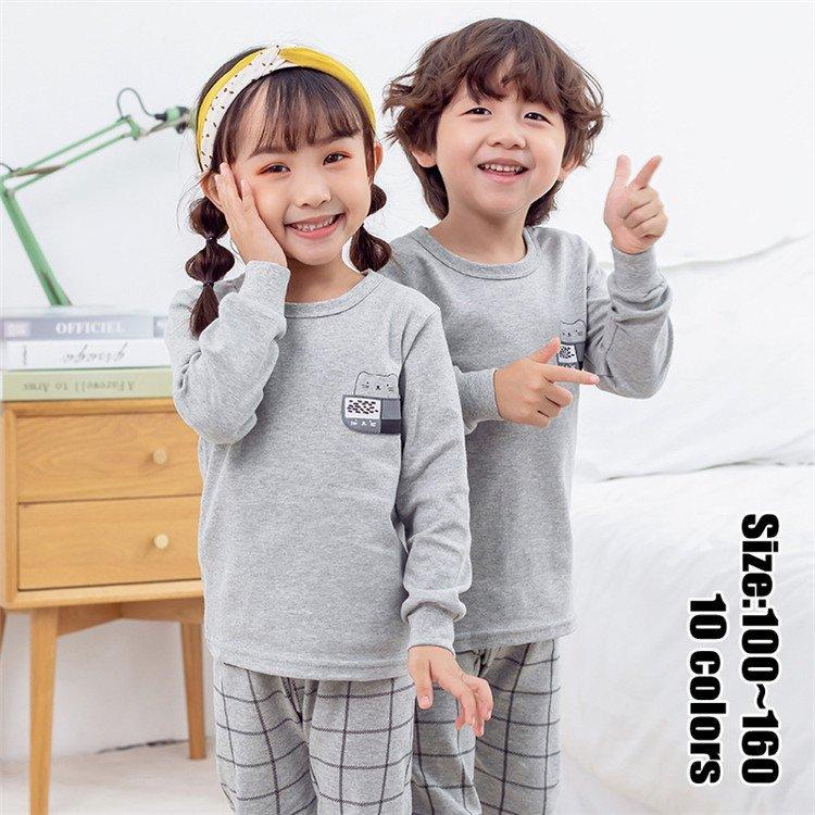 キッズ パジャマ 子供パジャマ 女の子男の子 ベビー 秋冬 トップス 純綿 パンツ 長袖 ルームウェア 部屋着 セットアップ 可愛い 寝巻き ナイトウェア 子供服 Y Mooti 通販 Yahoo ショッピング