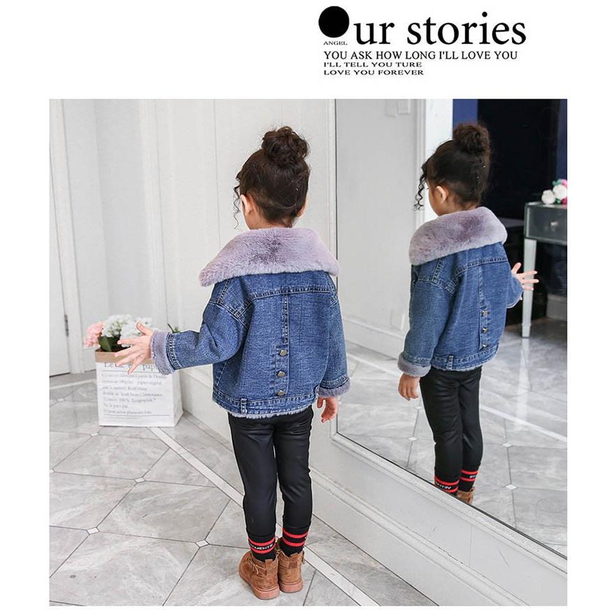 韓国子供服 デニムコート 裹ボア 女の子 キッズ デニム アウター 子供用 トップス 冬服 ジャケット 女の子 子ども 防寒 コート ジャケット 秋 女の子 Y Mooti 通販 Yahoo ショッピング