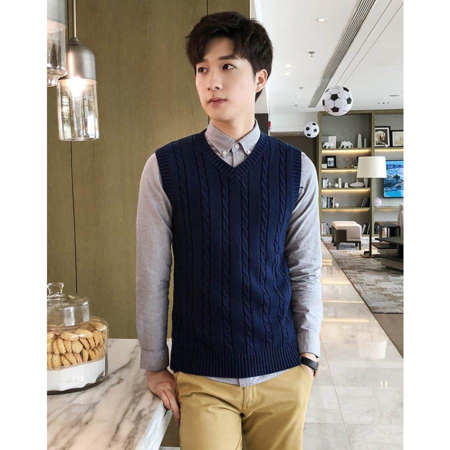 ニットベスト メンズ Vネック ニットベスト 大きいサイズ ビジネスベスト Vネックベスト 男性 オフィス カジュアル Y Mooti 通販 Yahoo ショッピング