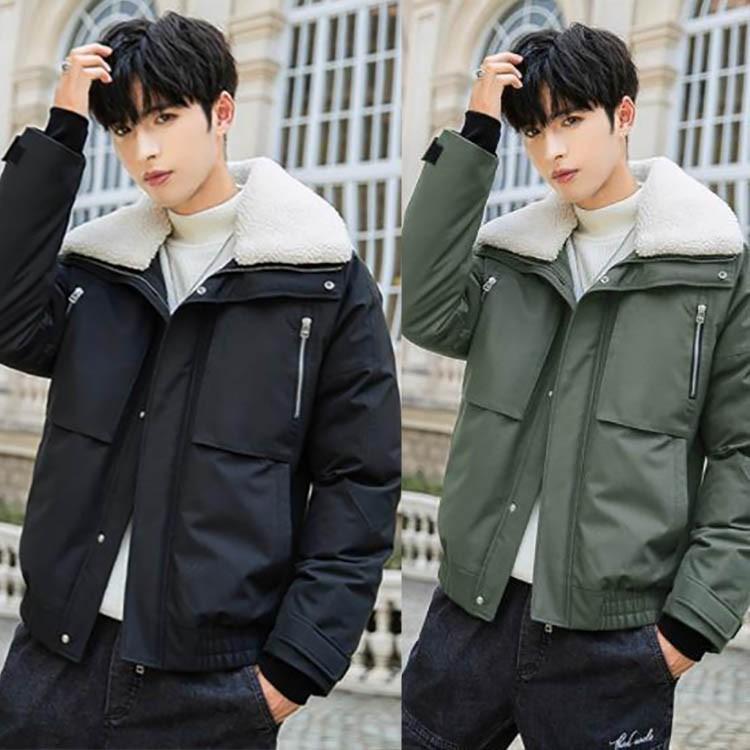 中綿ジャケット メンズ 中綿コート 秋冬 アウター 厚手 ショート丈 パーカー ジャンパー ダウン風コート 暖かい 無地 防寒 大きいサイズ おしゃれ 新品 Y Mooti 通販 Yahoo ショッピング