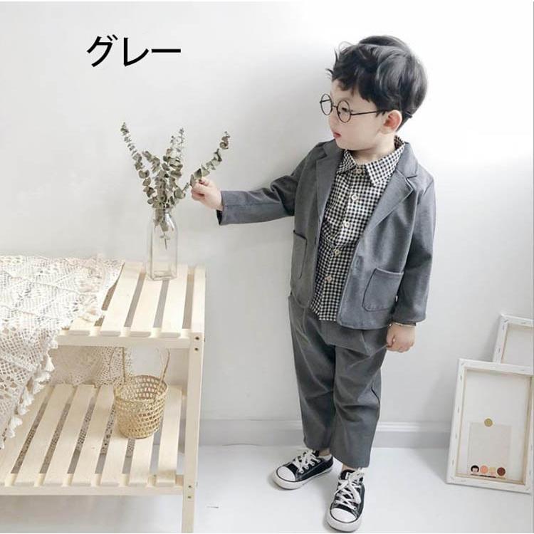 子供服 男の子 3点セット キッズ 男 スーツ フォーマル 格安 上下セット 七五三 記念日 撮影 結婚式 発表会 ベビー服 結婚式 発表会 80 90 100 110 Y4558 Mooti 通販 Yahoo ショッピング