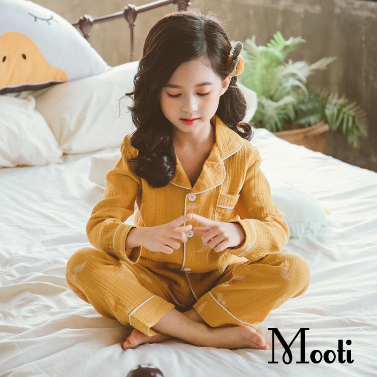 子供服 パジャマ キッズ 女の子 綿 前開き 長袖 ルームウェア パジャマセット 春秋 2点セット 部屋着 寝巻き 寝間着 柔らかい かわいい おしゃれ Y Mooti 通販 Yahoo ショッピング