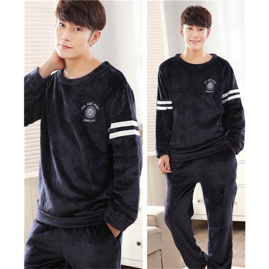 ペアパジャマ カップルパジャマ カップル パジャマ カップルペアルック 寝間着 秋冬 ルームウェア パジャマ ペアルック Y5107 Mooti 通販 Yahoo ショッピング