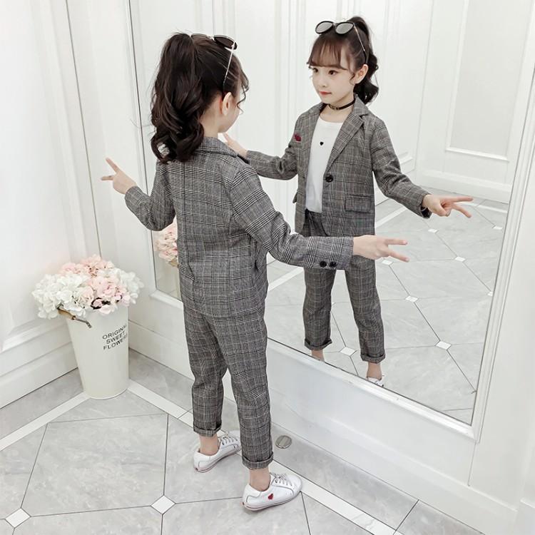 19新作 スーツ 女の子 子供服 セットアップ 女の子 フォーマルスーツ チェック柄 入学式 子供スーツ 春服 Y Mooti 通販 Yahoo ショッピング