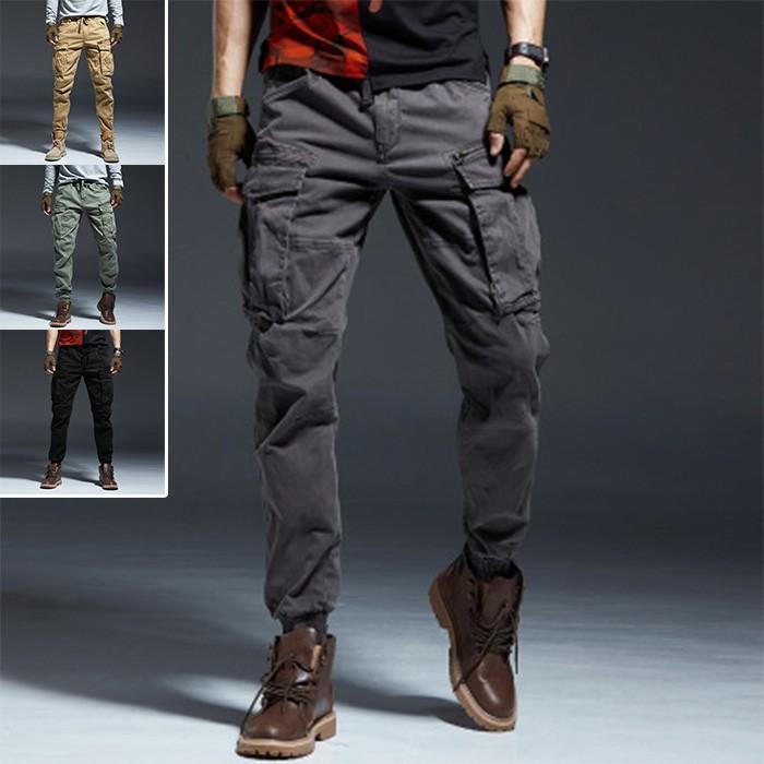 ジョガーパンツ メンズ カーゴパンツ リブパンツ チノパン 裾リブ 大きいサイズ パンツ ボトムス おしゃれ ワークズボン サイドポケット 個性 作業服 春秋冬 Y Mooti 通販 Yahoo ショッピング