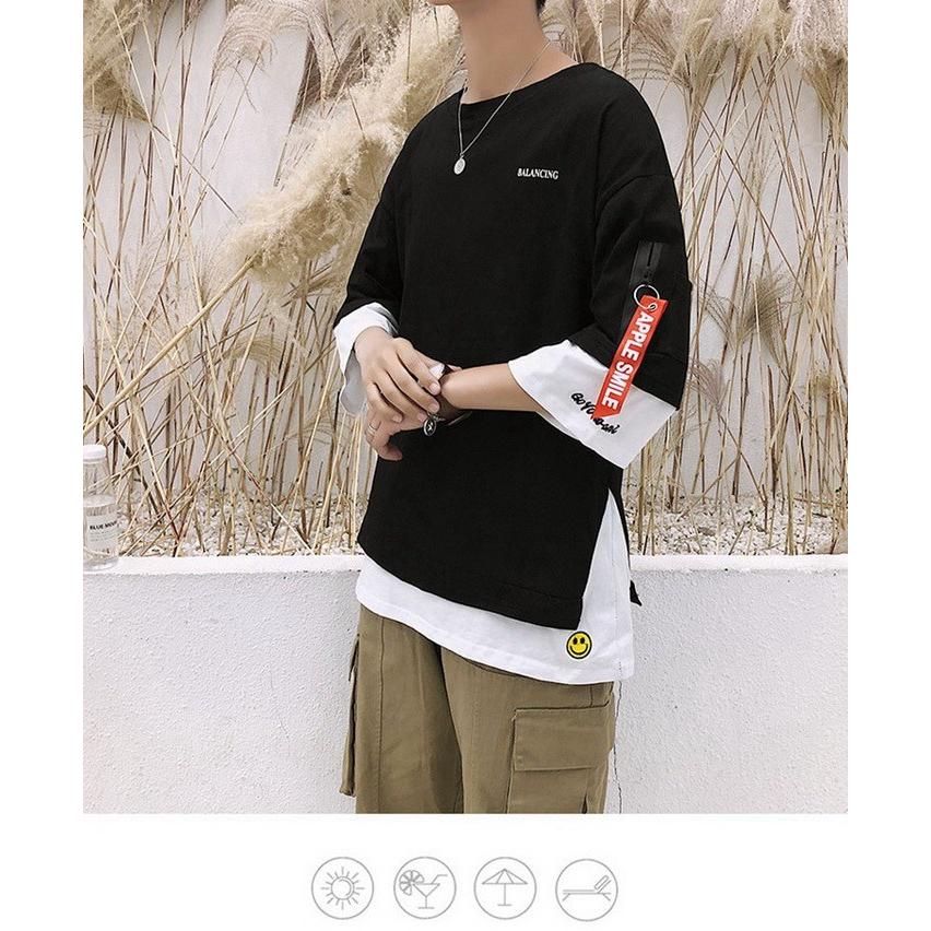 ビッグTシャツ 半袖 メンズ ビッグシルエット ロング丈 tシャツ ヘビーウェイト コットン ストリート系 Tシャツ オーバーサイズ 大きいサイズ|onlyotory|03