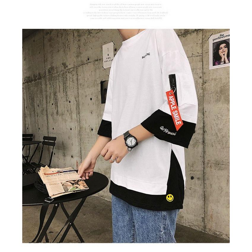 ビッグTシャツ 半袖 メンズ ビッグシルエット ロング丈 tシャツ ヘビーウェイト コットン ストリート系 Tシャツ オーバーサイズ 大きいサイズ|onlyotory|04