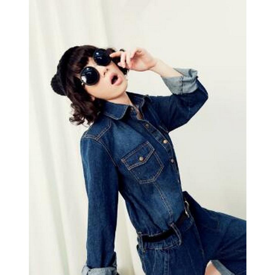 オールインワン デニム つなぎ レディース デニムパンツドレス 連体服 オーバーオール 長袖 ロングパンツ ツナギ サルエル 古着風 マタニティ ゆったり 40代 Y Mooti 通販 Yahoo ショッピング
