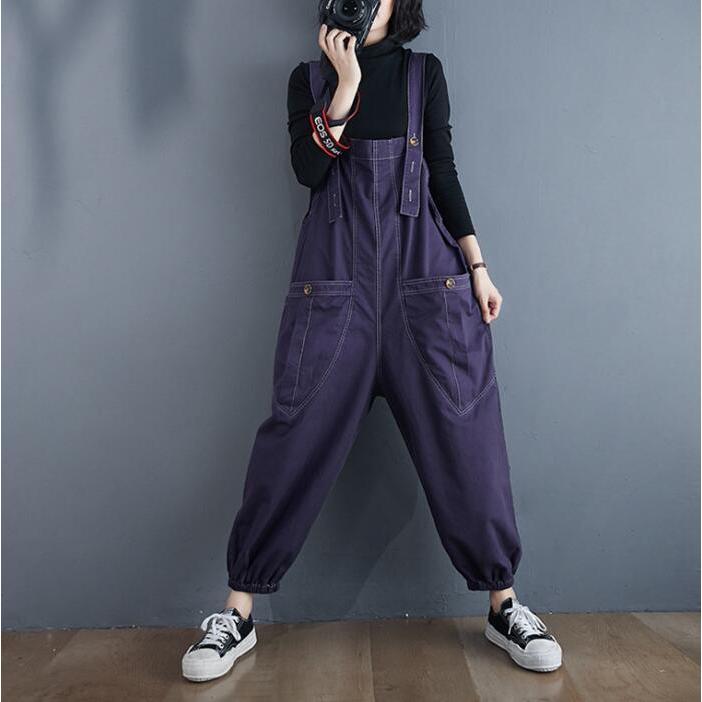 大人可愛いサロペット サロペット デニム風 サロペット オールインワン サロペット サルエルパンツ デニム レディース Y Mooti 通販 Yahoo ショッピング