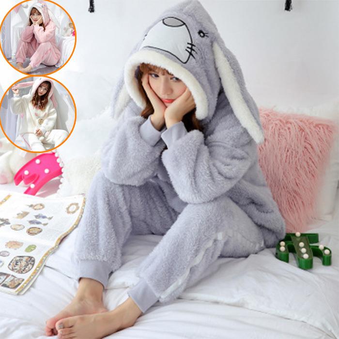 ルームウェア もこもこ パジャマ レディース 冬 ルームウェア もこもこ 冬 パジャマ 着る毛布 ルームウェア もこもこ 大きいサイズ Y5128 Mooti 通販 Yahoo ショッピング