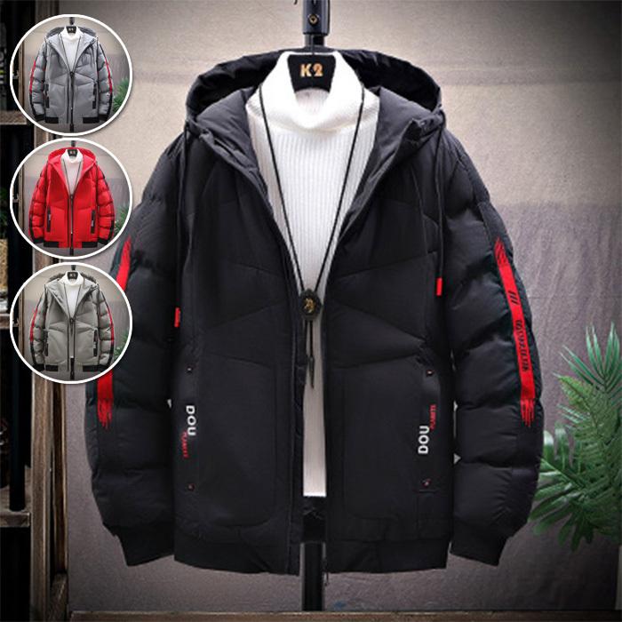 ダウンジャケット フードジャケット メンズ ジャケット フード付き 防寒 保温 ジャンパー 秋 冬 冬服 冬物 防寒着 メンズファッション 100 本物保証