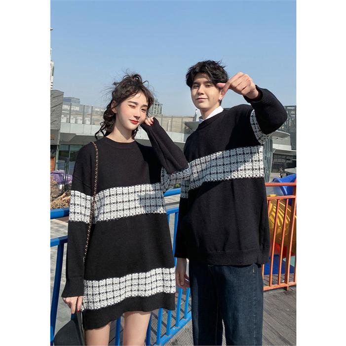 ペアルック セーター ニット ペアルック カップル お揃い 服 秋 冬 カップル ペアルック セーター ニット ブランド プレゼント Y Mooti 通販 Yahoo ショッピング