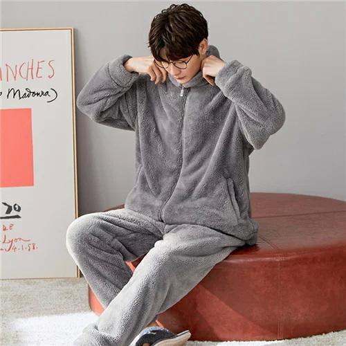 メンズ 裏起毛 パジャマ メンズ スウェット 部屋着 セットアップ フリース あったか おすすめ ふわもこ ファッション 着る毛布 Y Mooti 通販 Yahoo ショッピング