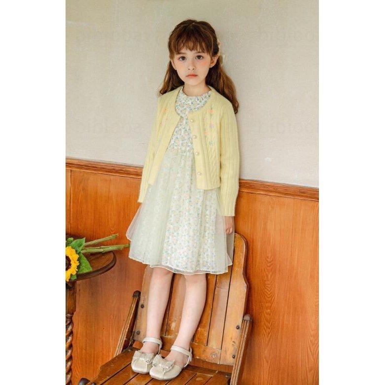 子供ドレス フォーマル発表会ドレス 子どもドレス 長袖 女の子ワンピース ２点セットコート ワンピース 結婚式 七五三 22年新作 Y5193 Mooti 通販 Yahoo ショッピング