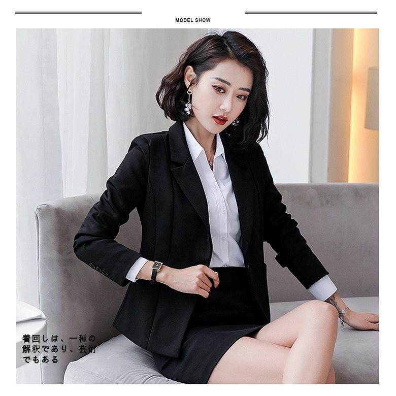 通勤ol オフィス ビジネス就活 おしゃれ ゆったり セレモニースーツ 女性 面接 事務服 レディース 長袖 テーラード カジュアル おしゃれ アウター単品販売 Y5251 Mooti 通販 Yahoo ショッピング