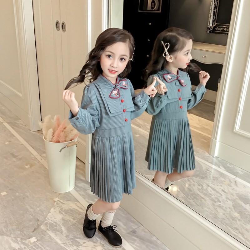 ワンピース春秋 女の子 長袖 ジュニア服 子供服 ワンピース キッズ用 子ども服 ファッション レトロ ワンピース 可愛い Y Mooti 通販 Yahoo ショッピング