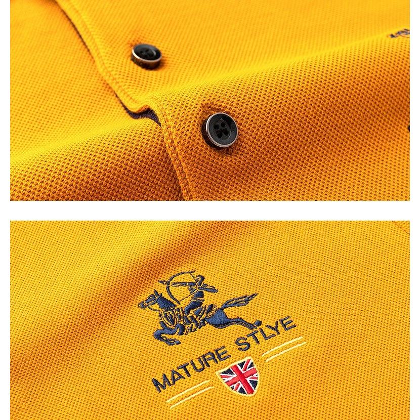 ポロシャツ メンズ 長袖 おしゃれ ブランド 無地 トップス シンプル 大きいサイズ 春秋 30代 40代 50代 Y Mooti 通販 Yahoo ショッピング