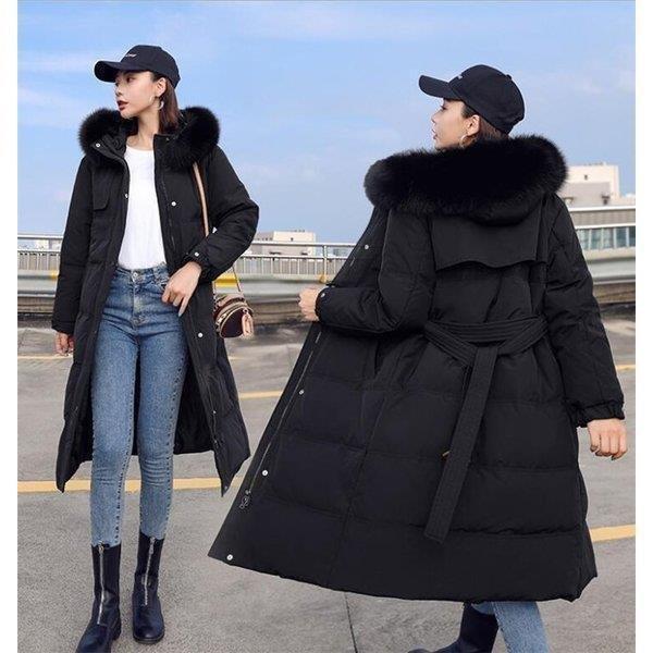 即納品 ダウンコート レディース ロング丈 ファー ダウン 冬 暖かい 防寒服 着痩せ ロングダウンコート 日本特注 Www Superavila Com