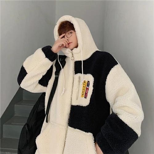 ボアジャケット メンズ ボアブルゾン もこもこジャケット おしゃれ 春秋 トレーナー ブランド スウェット コーデ 長袖 スウェットおしゃ 日本正規品